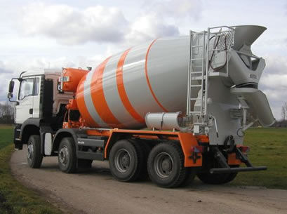 Camion malaxeur pour le béton - P 10.1 ULTRA  - PUTZMEISTER - léger