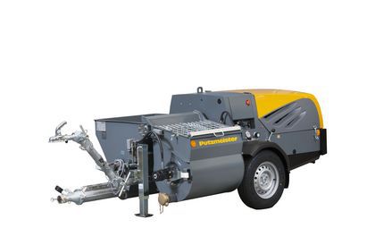 Machine à projeter enduit - SP 11 LMR & SP 11 TMR - PUTZMEISTER - pour mortier
