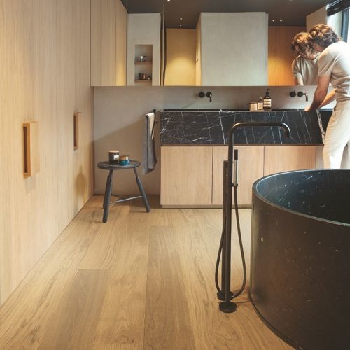 Parquet contrecollé - CASCADA  - QUICK-STEP - en bois de feuillus / mat / à coller