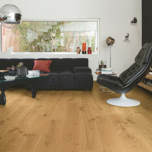 Parquet contrecollé - SUNSET OAK EXTRA  - QUICK-STEP - en chêne / pont de bateau / mat