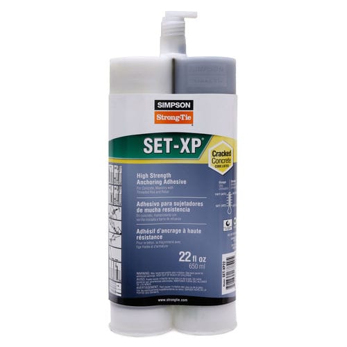 Mastic époxy - SET-XP® - SIMPSON Strong-Tie - à base de polyuréthane / de fixation
