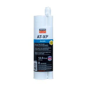 Mastic élastique - AT-XP® - SIMPSON Strong-Tie - à base de résine acrylique / de fixation