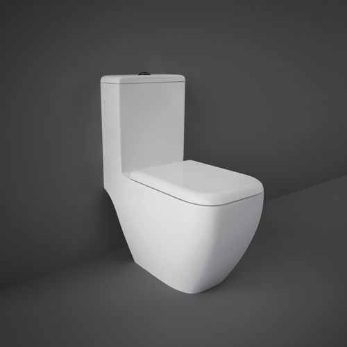 WC suspendu - Rak-Metropolitan - RAK Ceramics - près du mur / monobloc / en céramique