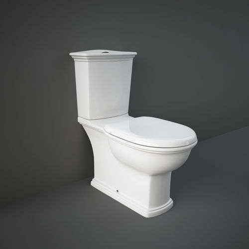 WC à poser - RAK-Washington - RAK Ceramics - en céramique / avec chasse d'eau apparente / traditionnel