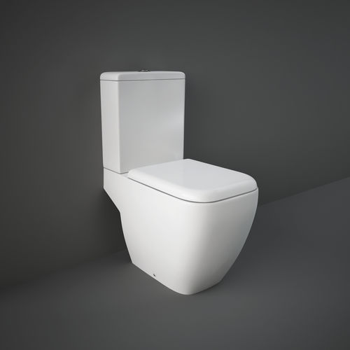 WC suspendu - Rak-Metropolitan - RAK Ceramics - près du mur / monobloc / en céramique