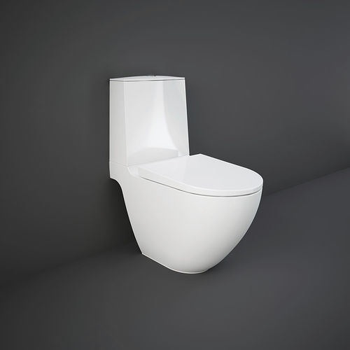 WC monobloc - RAK-DES - RAK Ceramics - en céramique / résidentiel / professionnel