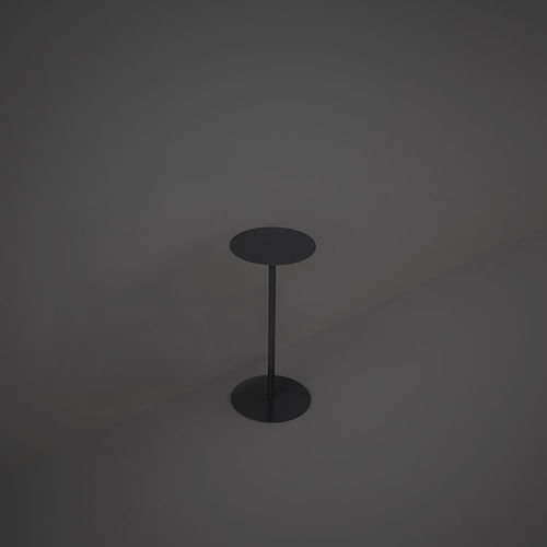 Table d'appoint contemporaine - RAK-DES - RAK Ceramics - en métal / avec piètement en métal / circulaire