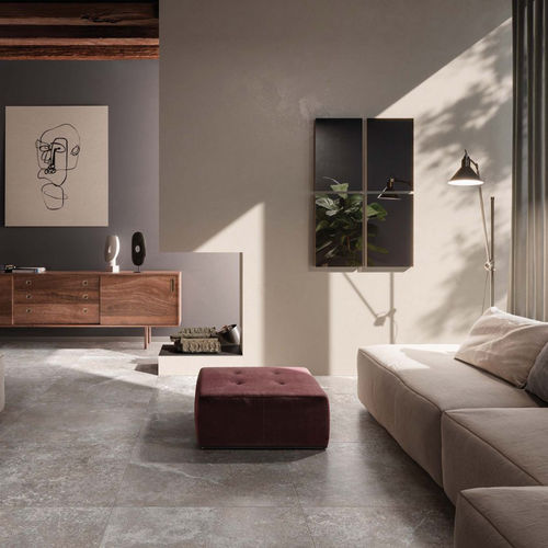 Carrelage en porcelaine - VALLEY STONE - RAK Ceramics - mat / d'intérieur / de salon