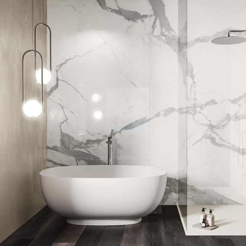 Carrelage en porcelaine - CALACATTA EXTRA - RAK Ceramics - brillant / d'intérieur / de salon