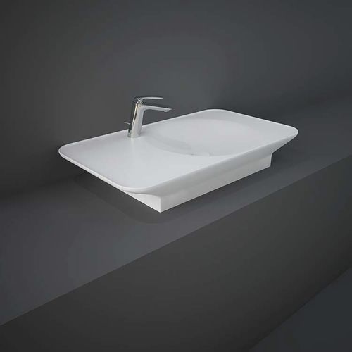 Vasque suspendue - RAK-VALET - RAK Ceramics - en céramique / ovale / sans trou