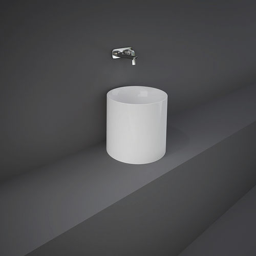 Vasque à poser - RAK-PETIT - RAK Ceramics - en céramique / ronde / sans trou