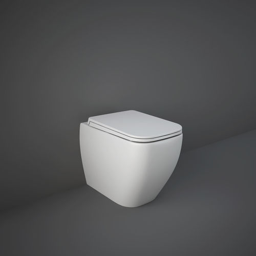 WC à poser - RAK-FEELING - RAK Ceramics - près du mur / en céramique / résidentiel