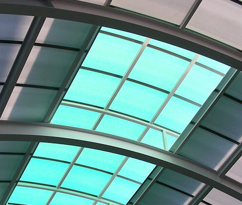 Toit vitré en polycarbonate - POLYGAL