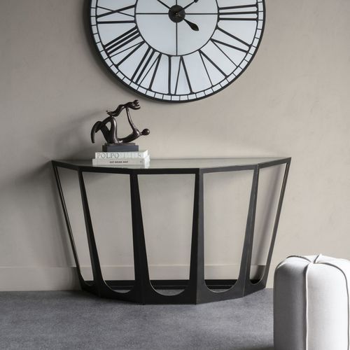 Table d'appoint contemporaine - CATALAN - Marston & Langinger - en verre / en fer / en bronze