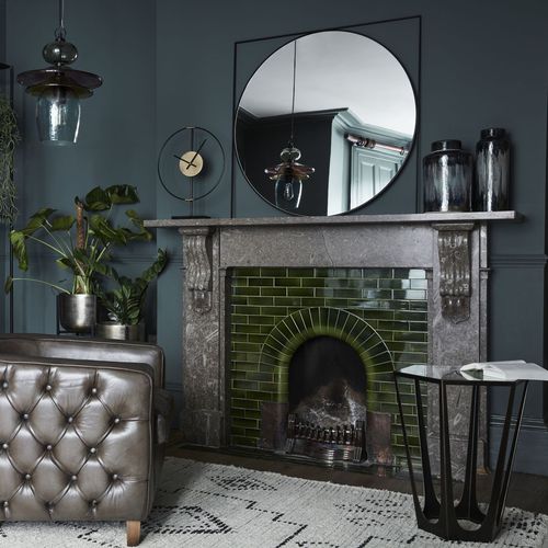 Table d'appoint design minimaliste - CATALAN - Marston & Langinger - en verre / en fer / en bronze