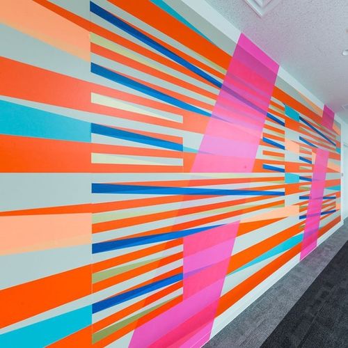 Membrane textile en PET - HARU TAPE - PROCÉDÉS CHÉNEL INTERNATIONAL - mur / ignifuge / transparente