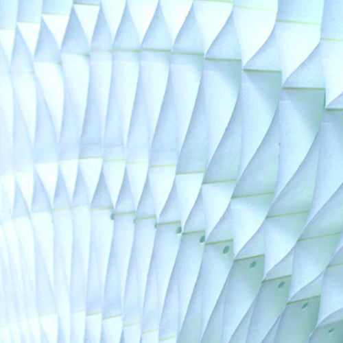 Membrane textile en papier - HONEYCOMB  - PROCÉDÉS CHÉNEL INTERNATIONAL - pour faux-plafond / pour cloison / pour agencement intérieur