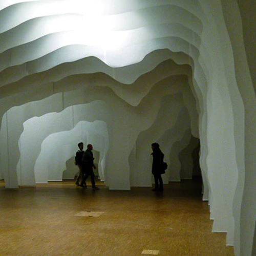 Cloison amovible - IGLOO ARCHITECTURE - PROCÉDÉS CHÉNEL INTERNATIONAL - en papier / professionnelle / pour open space