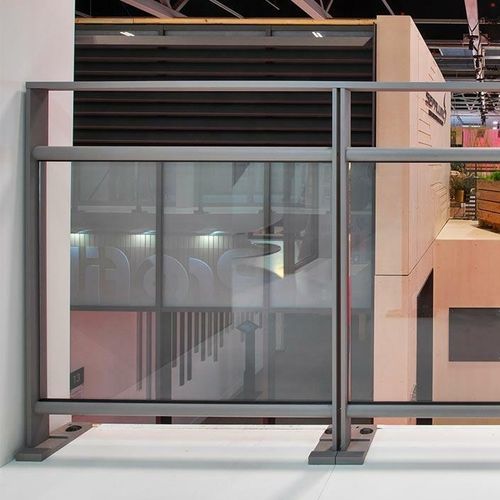 Barrière de protection - LHASSA® - PROFILS SYTEMES - fixe / en métal / en verre
