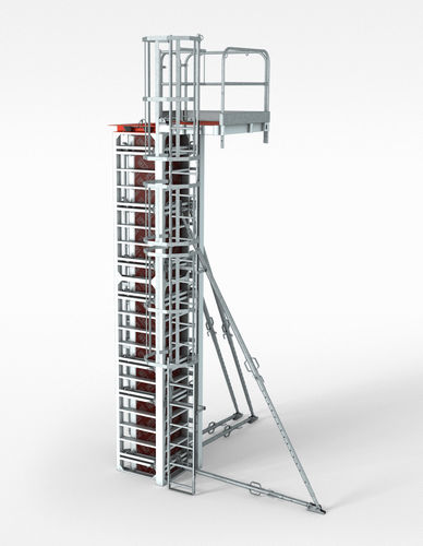 Coffrage poteau - RAPID - PERI S.A.S. - modulaire / en métal / pour poteau