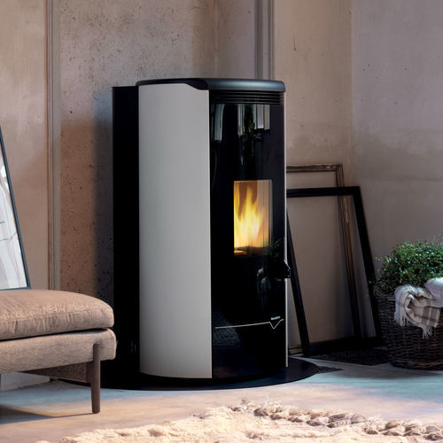 Poêle chaudière à granulés - Jackie Idro 20 - PALAZZETTI LELIO - 10 kW - 20 kW / 20 kW - 50 kW / non applicable