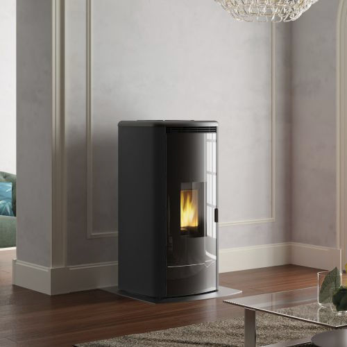 Poêle chaudière à granulés - Maida Idro 18T - PALAZZETTI LELIO - 10 kW - 20 kW / non applicable / à poser