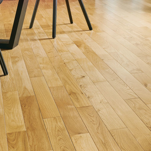 Parquet massif - AUTHENTIC SONATE 90 - PANAGET - en chêne / pont de bateau / huilé
