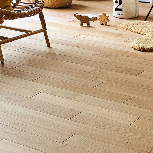 Parquet massif - AUTHENTIC TOPAZE SONATE 90 - PANAGET - en chêne / pont de bateau / brossé