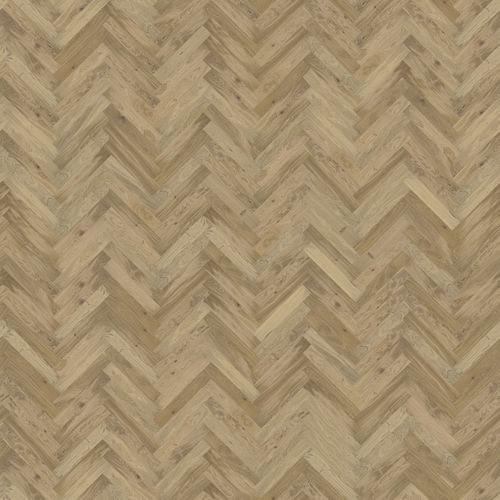 Parquet contrecollé - ZENITUDE NOISETTE 90 - PANAGET - en chêne / à batons rompus / brossé