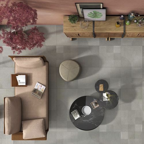 Carrelage en grès cérame - CONTEXT : DECORS - Panaria ceramica - finition naturelle / d'intérieur / mural