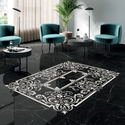 Carrelage en grès cérame - ETERNITY : DECORS - Panaria ceramica - brillant / d'intérieur / de salon