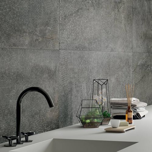 Carrelage en grès cérame - PIERRE DES REVES : DECORS - Panaria ceramica - finition naturelle / d'intérieur / d'extérieur