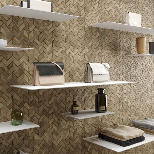 Carrelage en grès cérame - NUANCE : DECORS - Panaria ceramica - finition naturelle / d'intérieur / mural