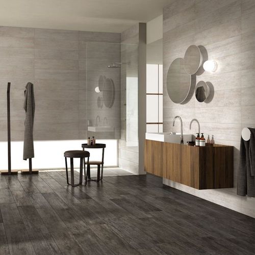 Carrelage en grès cérame - WOOD YOU : FUMO - Panaria ceramica - finition naturelle / d'intérieur / de sol