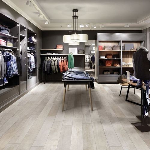 Carrelage en grès cérame - WOOD TREND : WHITE OAK - Panaria ceramica - finition naturelle / d'intérieur / de sol