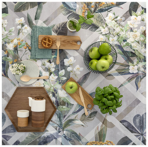 Carrelage en grès cérame - GLAM : HEDGE - Panaria ceramica - d'intérieur / mural / 50x100 cm