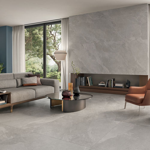 Carrelage en grès cérame - Stone Trace - Panaria ceramica - finition naturelle / laminé / d'intérieur