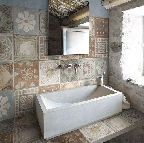 Carrelage d'intérieur - MEMORY MOOD : DECORS - Panaria ceramica - de salle de bain / de salon / de cuisine