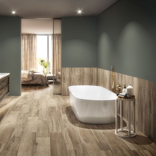 Carrelage en grès cérame - COOLWOOD - PAVIGRES CERAMICAS - en porcelaine / mat / texturé