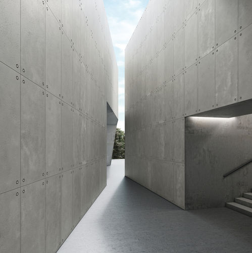 Carrelage en porcelaine - UNIQUE - PAVIGRES CERAMICAS - en béton / mat / d'intérieur