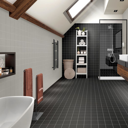 Carrelage en céramique - DECOR MIX UNI CRISTAL - PAVIGRES CERAMICAS - finition brillante / d'intérieur / de salle de bain