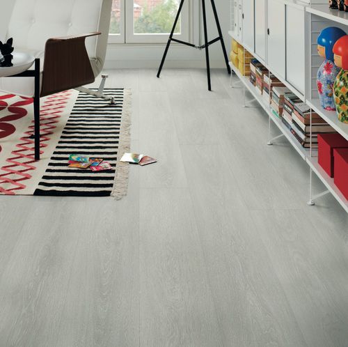 Sol stratifié en HDF -  L0334-03568 - PERGO - flottante clic / aspect bois / professionnel