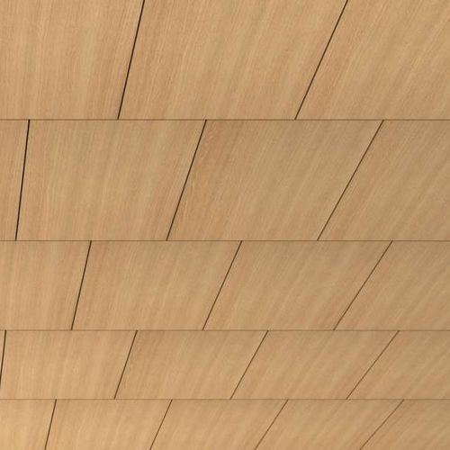 Faux-plafond en bois - DÉCROCHEMENT - OBERFLEX - en dalles / pour bureau / d'intérieur