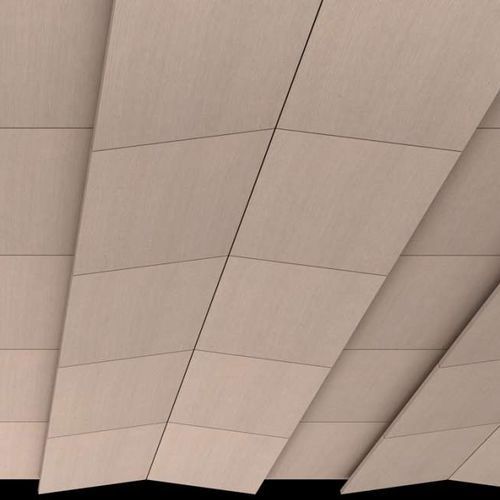 Faux-plafond en bois - RIFT - OBERFLEX - en dalles / pour bureau / d'intérieur