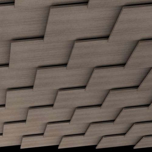 Faux-plafond en bois - FRICTION - OBERFLEX - en dalles / en îlot / pour bureau