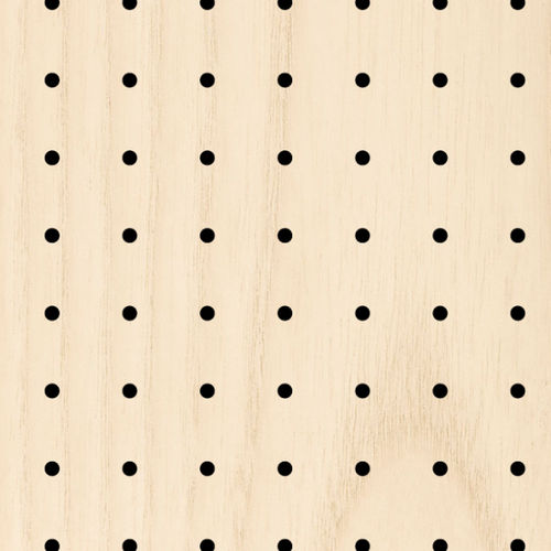 Panneau acoustique pour plafond - ROUNDS - OBERFLEX - pour mur / en bois / rectangulaire