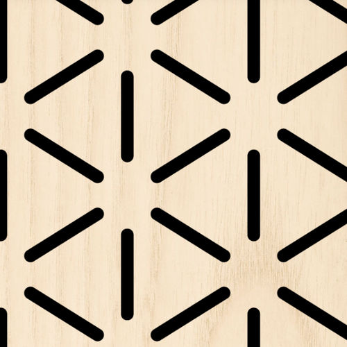 Panneau acoustique pour plafond - COMPOSE - OBERFLEX - pour mur / en bois / rectangulaire