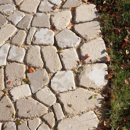 Pavé en pierre naturelle - MOSAIC - OCCITANIE PIERRES - d'extérieur / de terrasse / de jardin