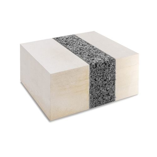 Moule à Béton Texture Pierre - Tampon En Polyuréthane 60x30 Cm Avec Poignées - Pour Sols Et Murs