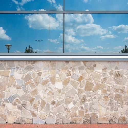 Parement en pierre naturelle - OPUS INCERTUM - OCCITANIE PIERRES - extérieur / à coller / pour support ancien
